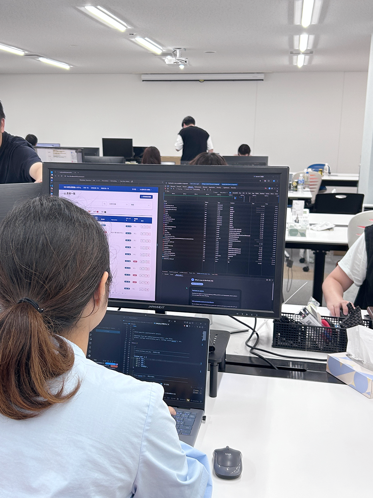 医療とテクノロジーをつなぐイメージ